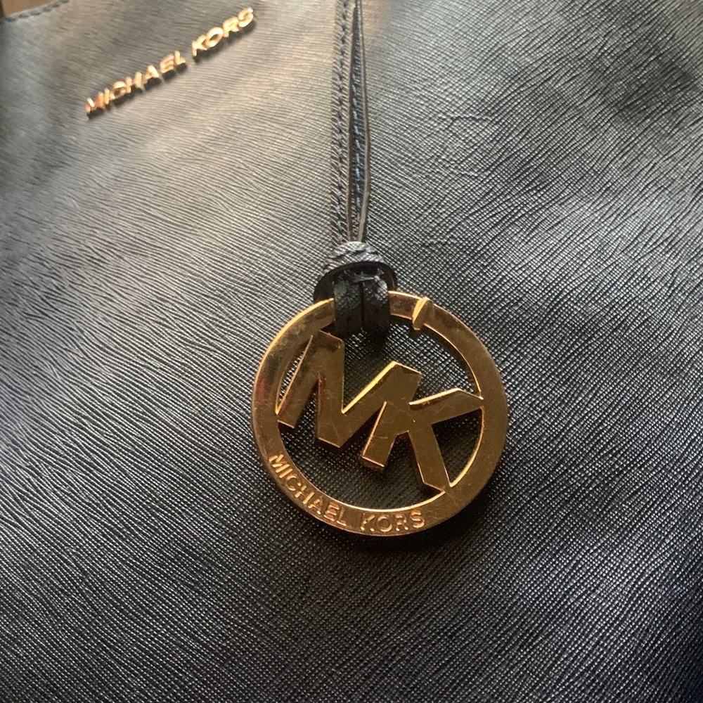 Michael Kors Blue Tote Bag - Picture 5 of 9